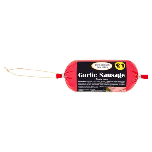 Delicatessen Fine Eating Garlic Sausage 250g   250g × 1