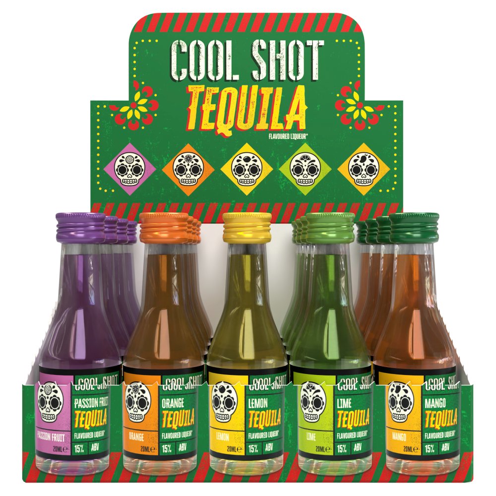 Cool Shot Tequila 20 x 20ml (400ml)   20ml × 20 × 1