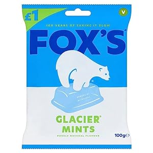 Foxs Glacier Mints   12x100g