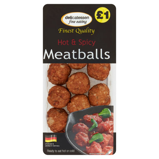 Delicatessen Fine Eating Spicy Meatballs   1x200g