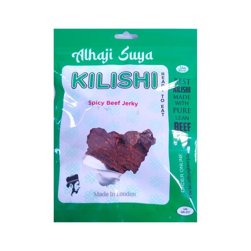 Alhaji Kilishi Suya Spicy Beef Jerky 60g