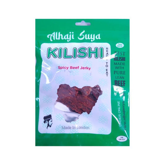 Alhaji Kilishi Suya Spicy Beef Jerky 60g