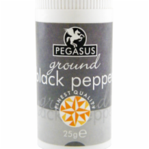 Pegasus Ground Black Pepper  12x25g