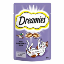 Dreamies Cat Treats Duck  8x60g