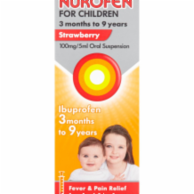 Nurofen For Children Syringe Strawberry  6x100ml