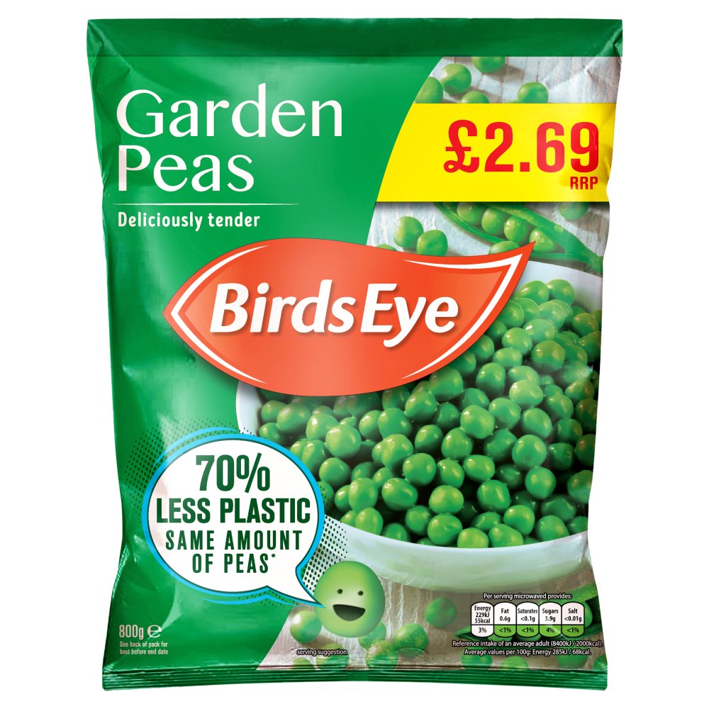 Birds Eye Garden Peas 800g   800g × 1