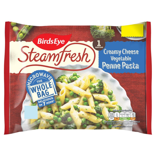 Birds Eye Steamfresh Creamy Cheese Vegetable Penne Pasta 350g   350g × 1