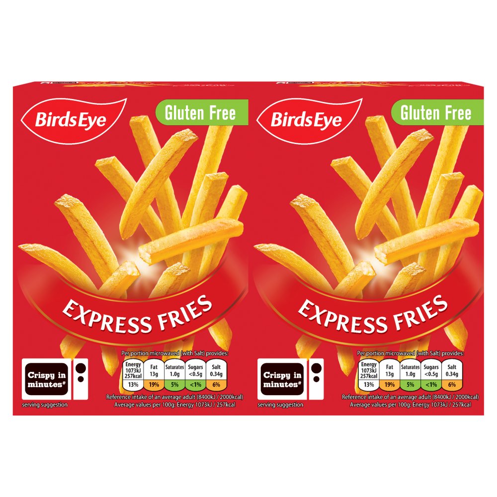 Birds Eye Express Fries 2 x 100g   2pk × 1