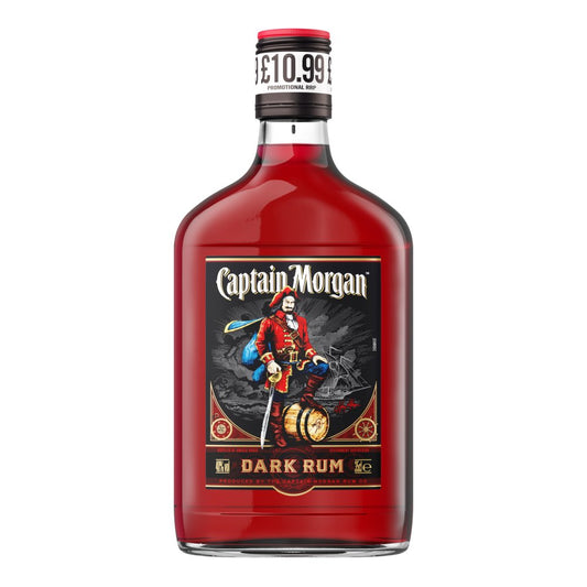 Captain Morgan Dark Rum 40% vol 35cl £10.99 PMP 04x06   35Cl × 1