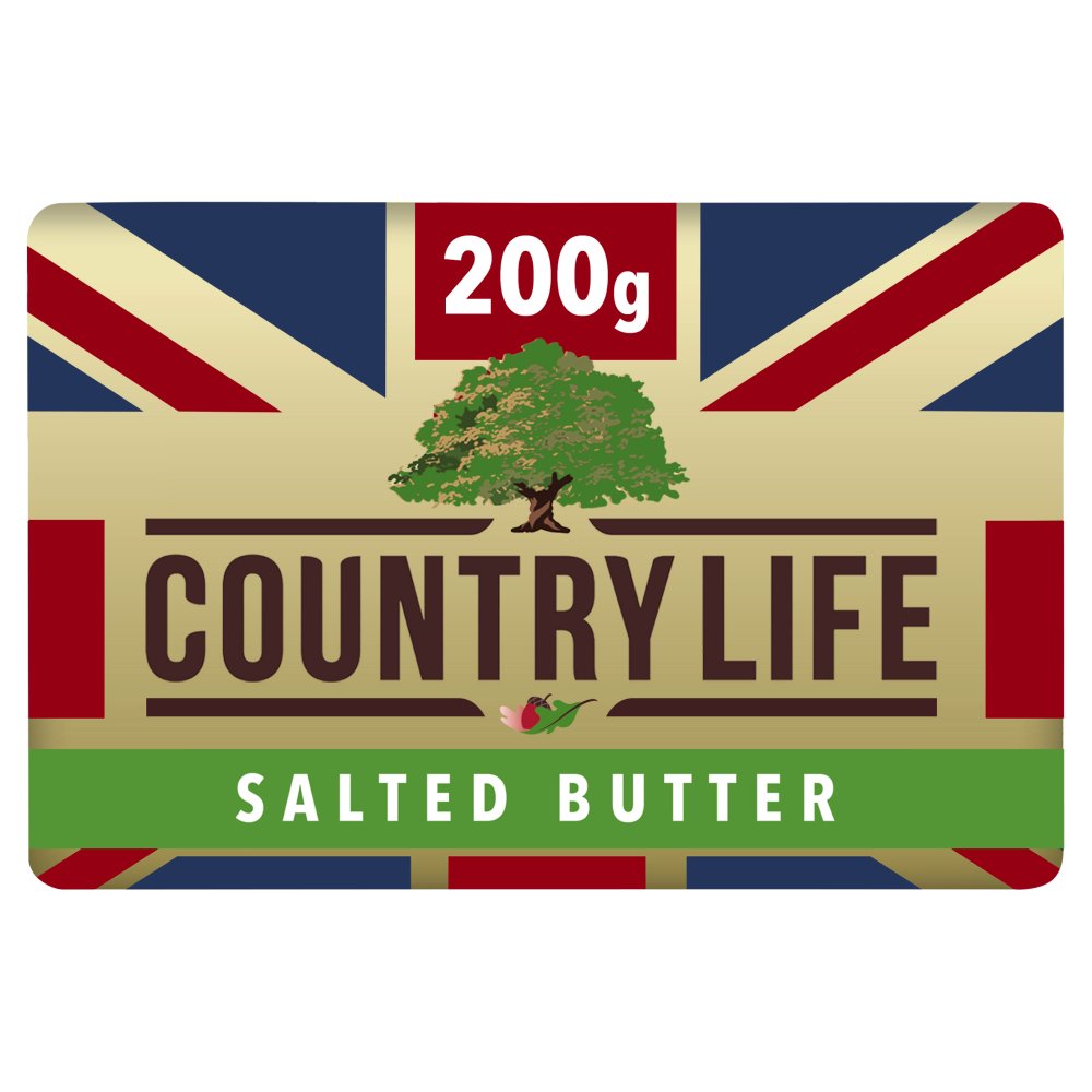 Country Life Salted Butter 200g   200g × 10