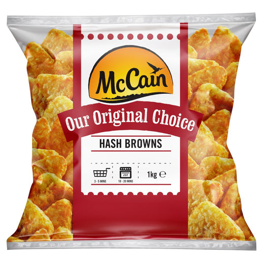 McCain Our Original Choice Hash Browns 1kg   1Kg × 1
