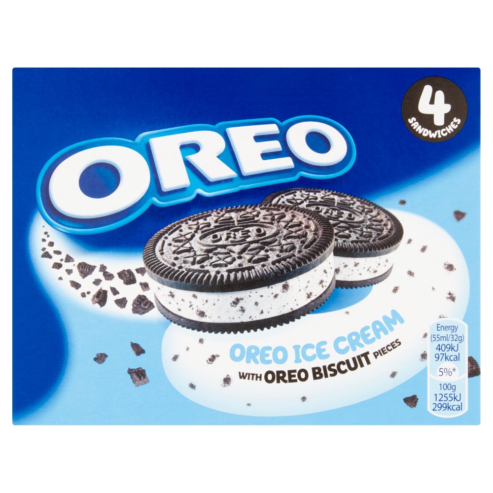 Oreo Ice Cream Sandwich 4x55ml   4pk × 1