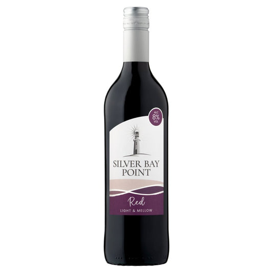 Silver Bay Point Red 75cl   75Cl × 6 Red Wine Asetena Pa 