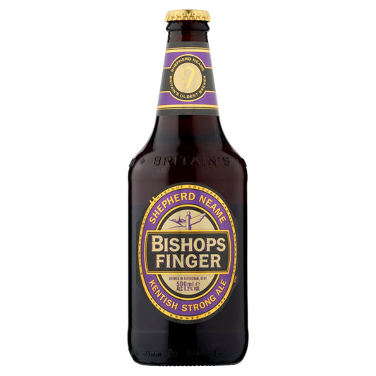Bishops Finger Shepherd Neame Kentish Strong Ale 500ml   500ml × 8 × 1