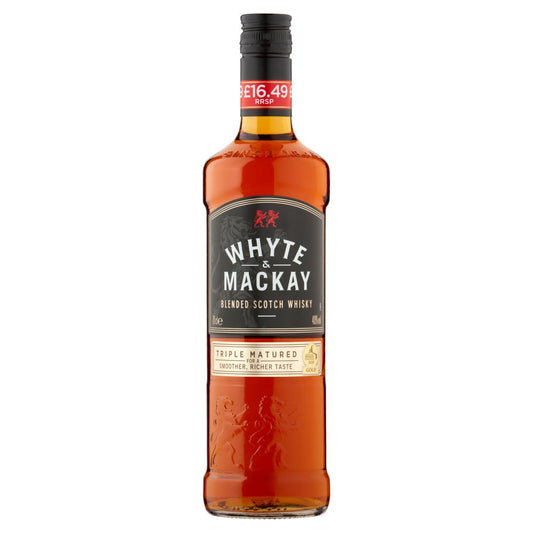 Whyte & Mackay Blended Scotch Whisky 70cl   70Cl × 6