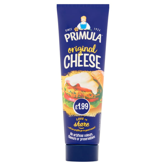 Primula Original Cheese 140g £1.99   140g × 6 × 1 BS Ready Meal Asetena Pa 