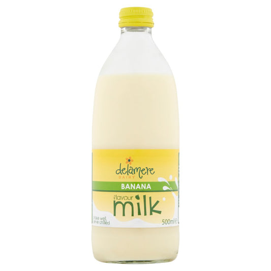 Delamere Dairy Banana Flavour Milk 500ml   500ml × 1