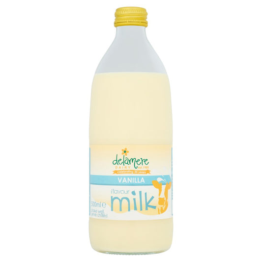 Delamere Dairy Vanilla Flavour Milk 500ml   500ml × 1