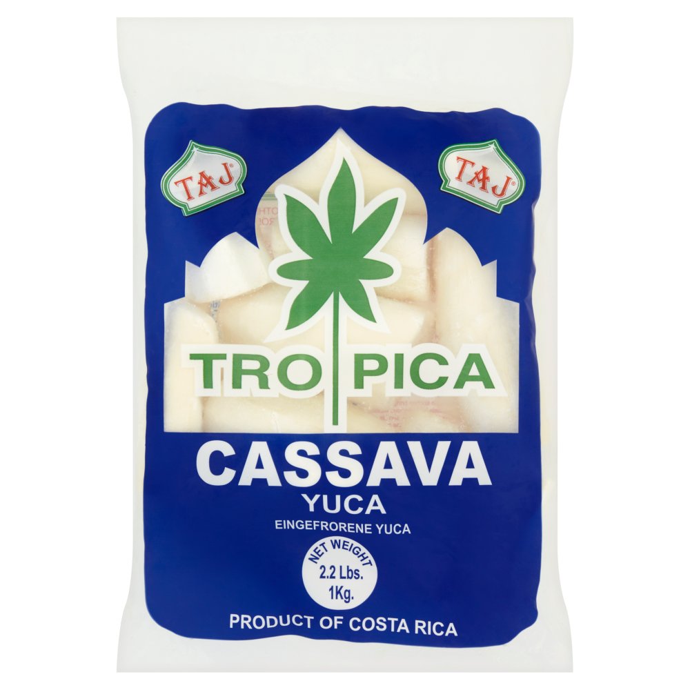 Taj Tropica Cassava Whole 1kg   1Kg × 6