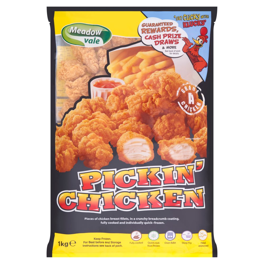 Meadow Vale Pickin' Chicken 1kg   1Kg × 1