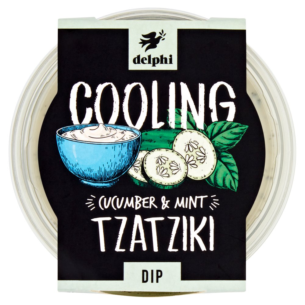 Delphi Tzatziki with Cucumber & Mint Dip 170g   170g × 1