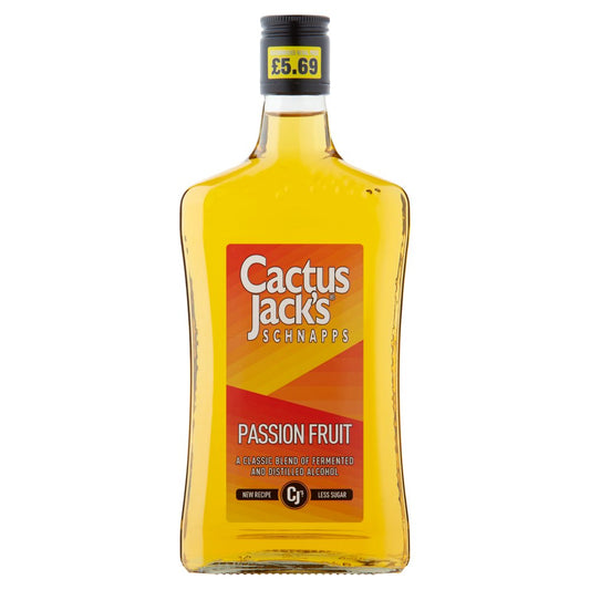 Cactus Jack's Schnapps Passion Fruit 50cl   50Cl × 1