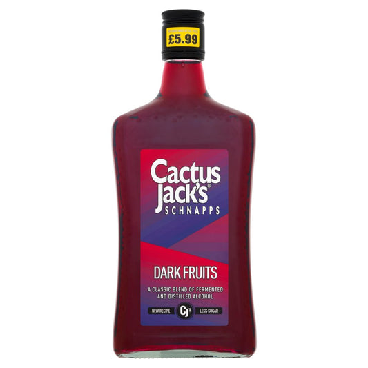 Cactus Jack's Schnapps Dark Fruits 50cl   50Cl × 6