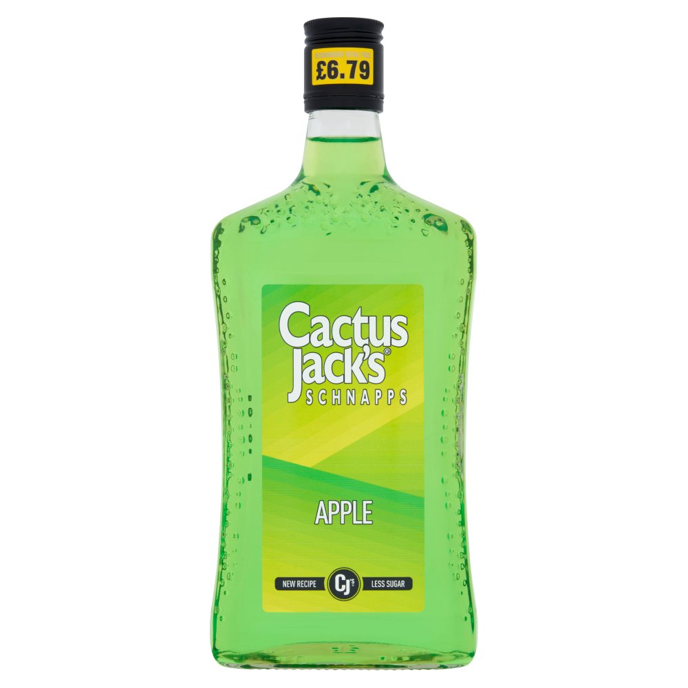 Cactus Jack's Schnapps Apple 50cl   50Cl × 1