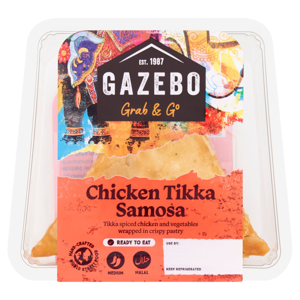 Gazebo Grab & Go Chicken Tikka Samosa 100g   100g × 1