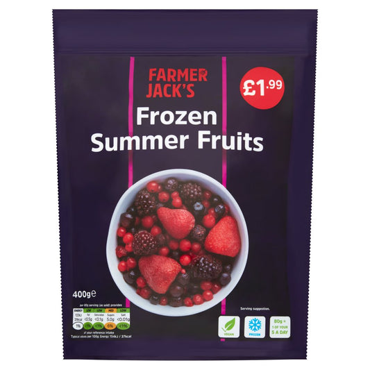 FARMER JACK'S Frozen Summer Fruits 400g   400g × 1