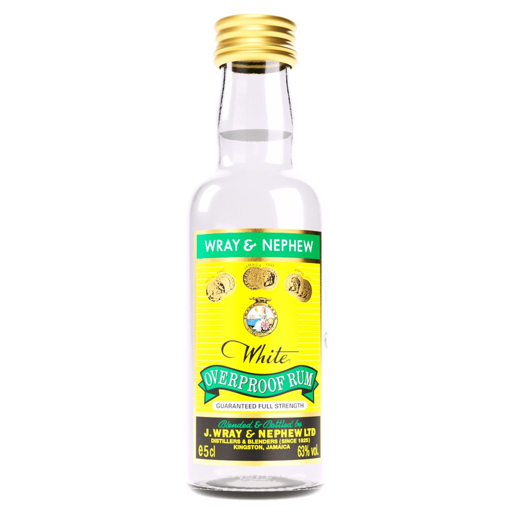 Wray & Nephew White Overproof Rum 5cl   5Cl × 12 × 1