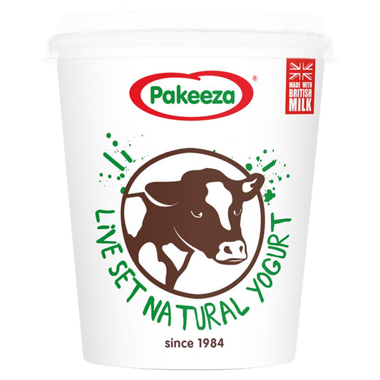 Pakeeza Live Set Natural Yogurt 425g   425g × 1