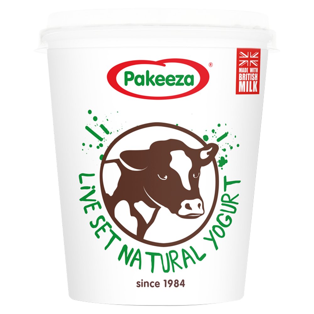 Pakeeza Live Set Natural Yogurt 425g   425g × 6