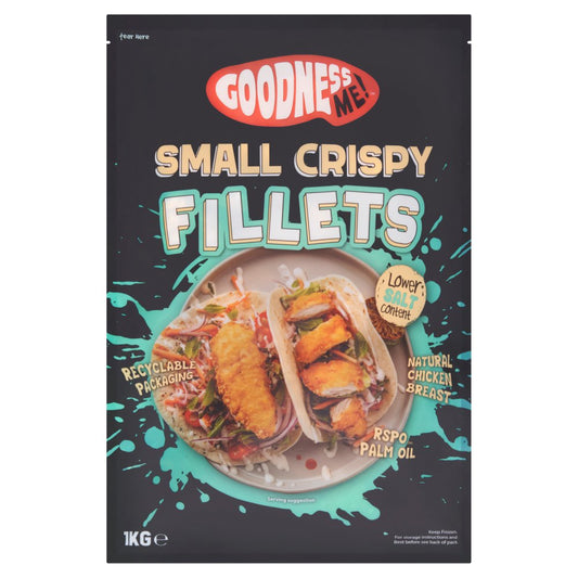 Goodness Me! Small Crispy Fillets 1kg   1Kg × 10