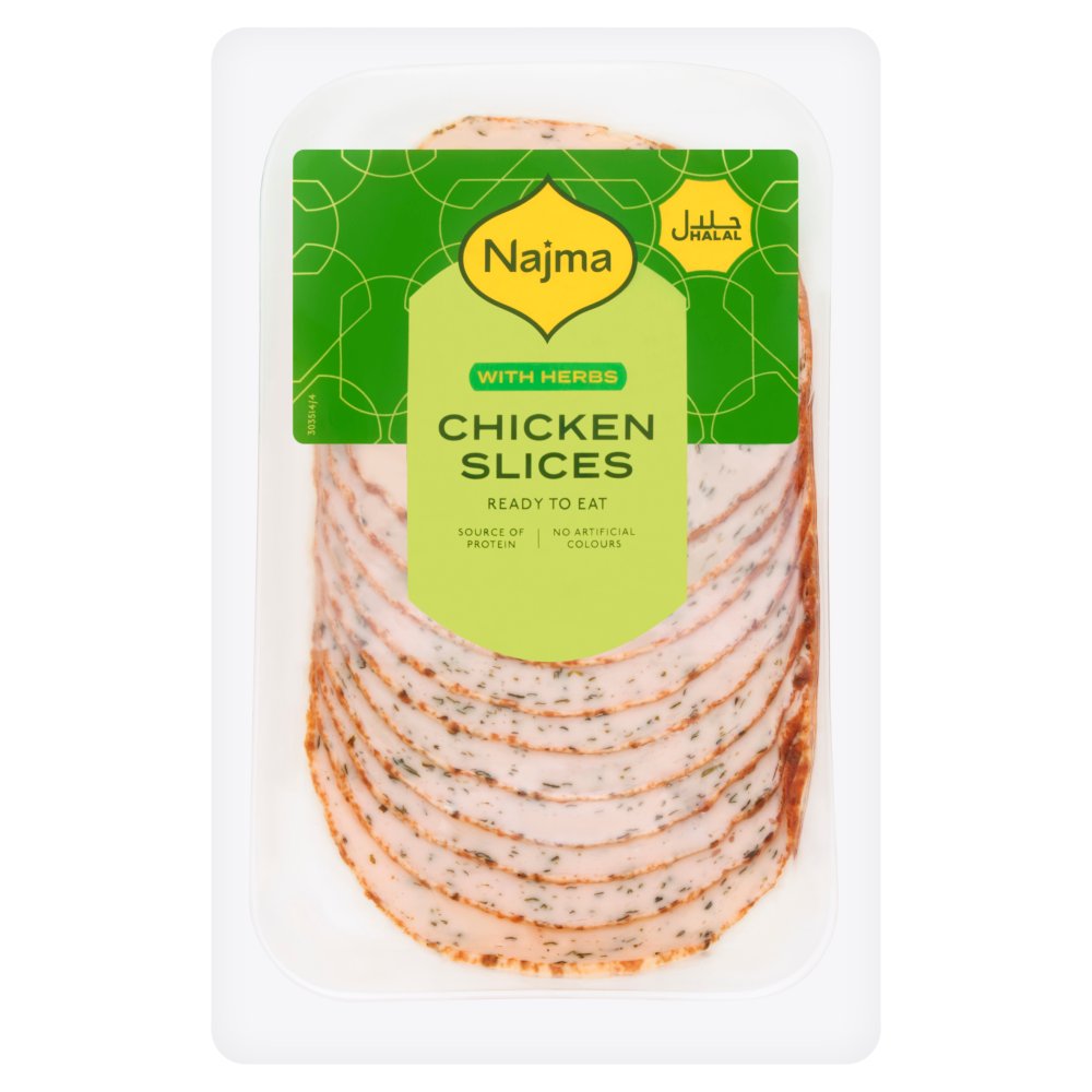 Najma Chicken Slices with Herbs 150g   150g × 1