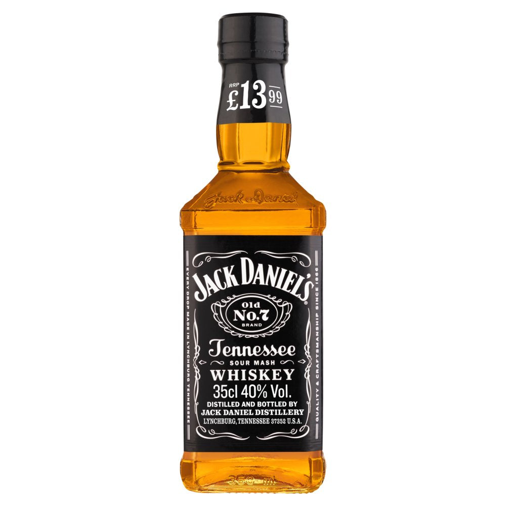 Jack Daniel's Old No. 7 Tennessee Whiskey 35cL £13.99 PMP   35Cl × 6