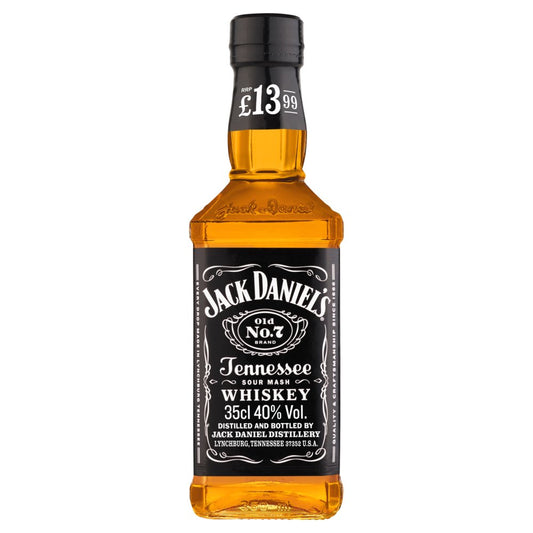 Jack Daniel's Old No. 7 Tennessee Whiskey 35cL £13.99 PMP   35Cl × 6
