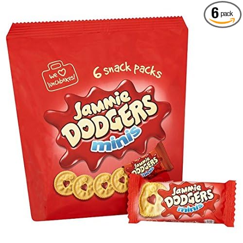Burtons Jammie Dodgers Minis  8x120g