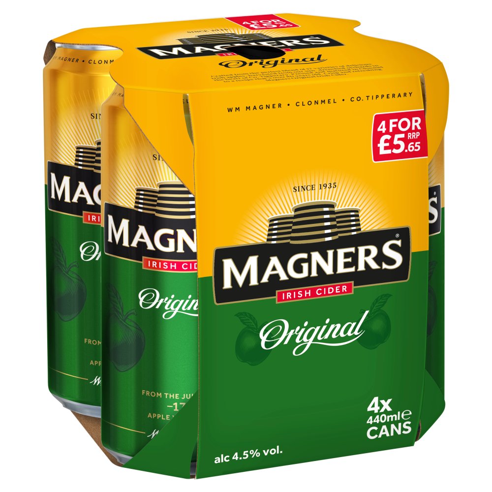 Magners Irish Cider Original 4x 440ml   440ml × 6 × 1