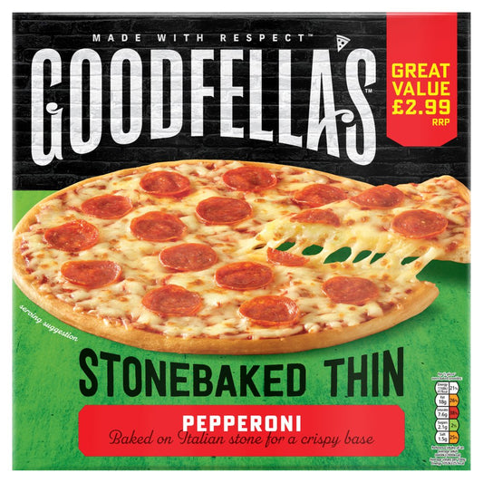 Goodfella's Stonebaked Thin Pepperoni 332g   332g × 1