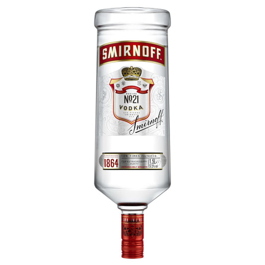 Smirnoff No.21 Vodka 1.5L   1.5Ltr × 6