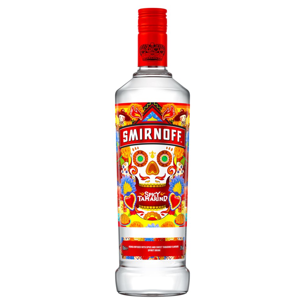Smirnoff Spicy Tamarind Flavoured Vodka 30% vol 70cl Bottle   70Cl × 1