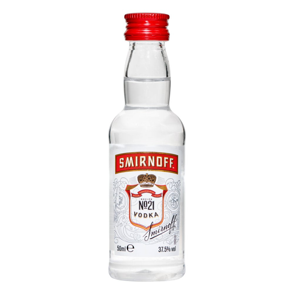 Smirnoff No. 21 Vodka 37.5% vol 5cl Bottle   5Cl × 12 × 10