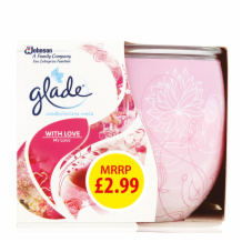Glade Candle With Love   6x120g