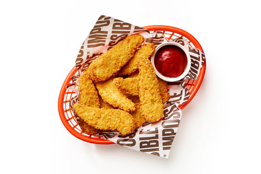 Impossible "Chicken" Tenders 1 x 2.1kg Ready Meal Bundles Asetena Pa Impossible Chicken Tenders Plant-Based 2.1kg Vegan Meal Option