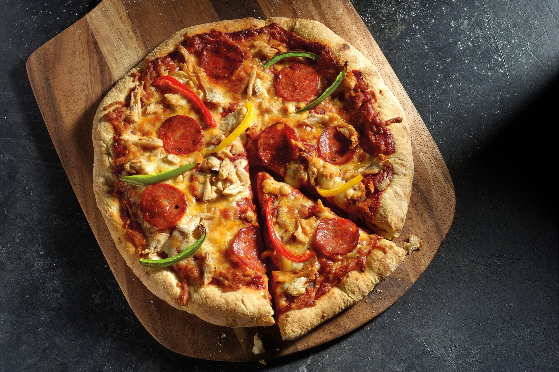 Flatstone Hand Stretched Pizza Base (Approx.11") 1 x 18 Ready Meals Asetena Pa 