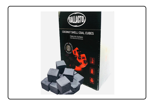 Gallacto Coconut Coal Cubes  1x1kg