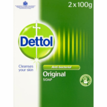 Dettol Soap Twin Pack  1x100g