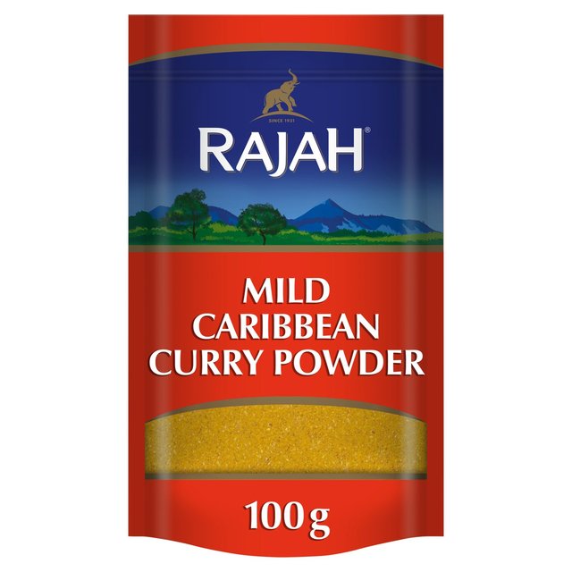 Rajah Mild Caribbean Curry Powder  10x100g