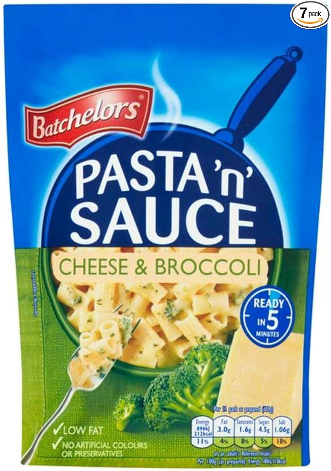 Batchelors Pasta'n'sauce Cheese&broccoli    7x99g